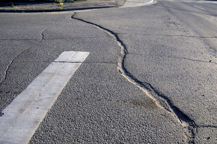 Crack Repairs by JBX Sealcoating & Asphalt Maintenance